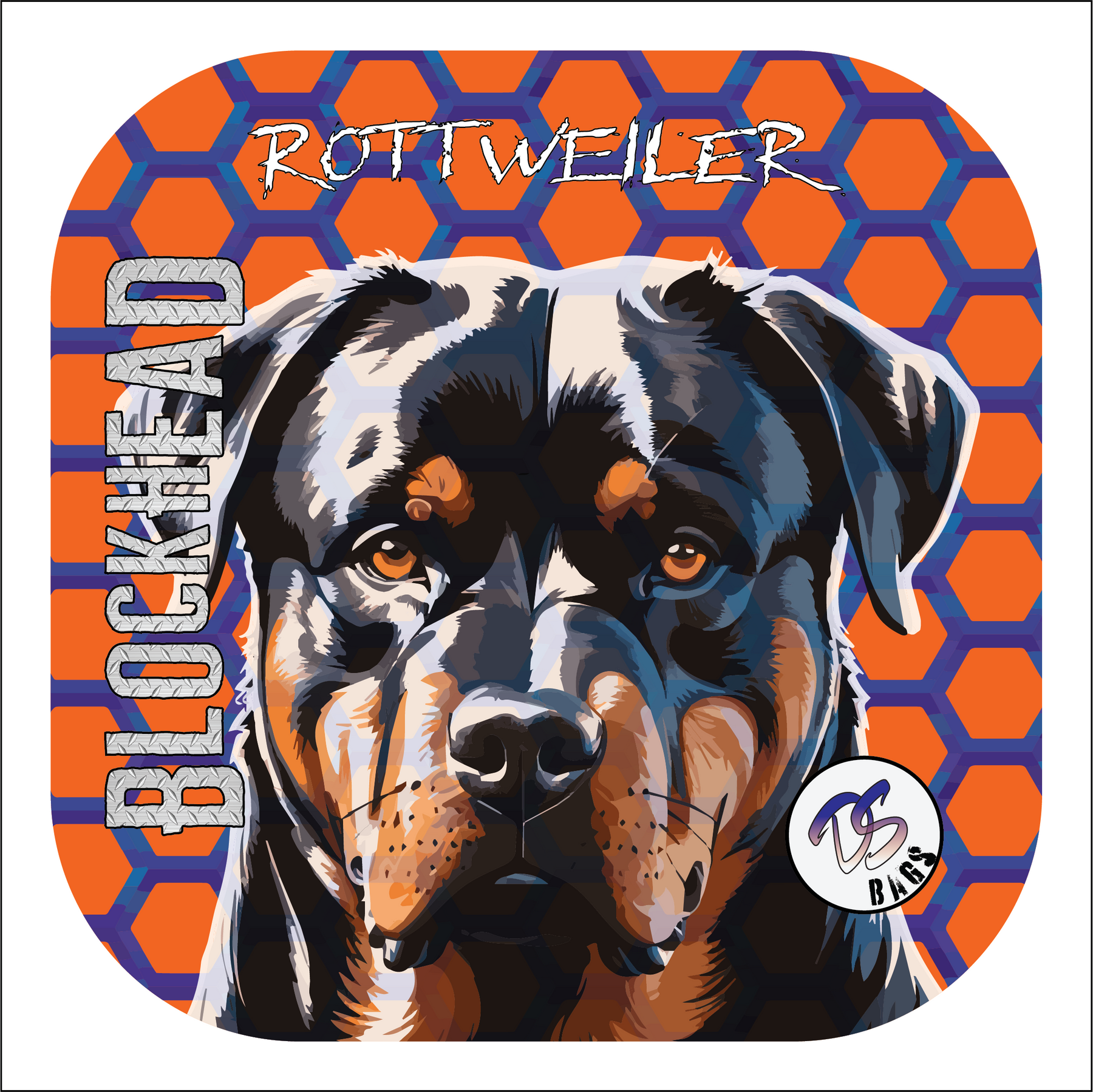 Blockhead Series - Rottweiler (Set of 4 bags) Free Shipping – Dirty ...