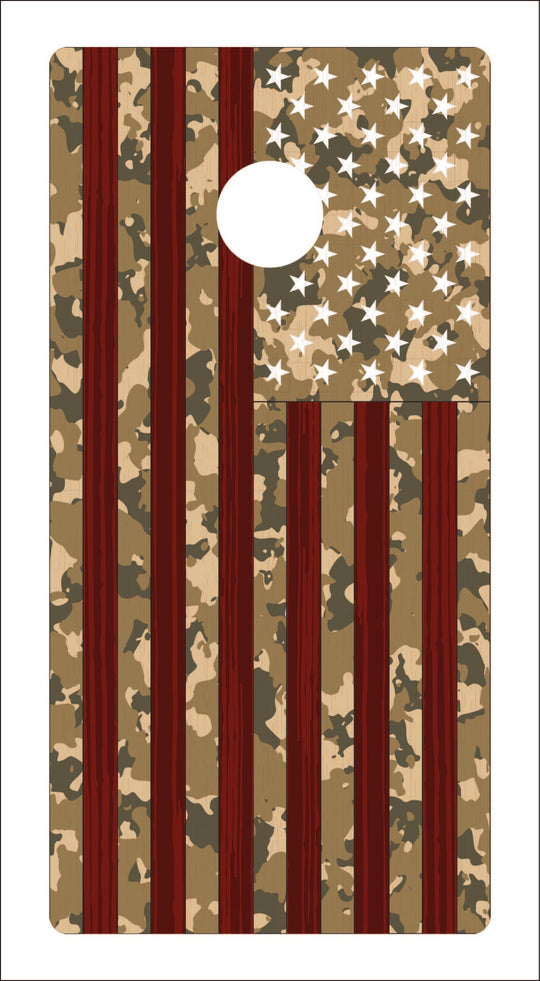 Camo Edition American Flag Pro Style Boards (Free Shipping!)